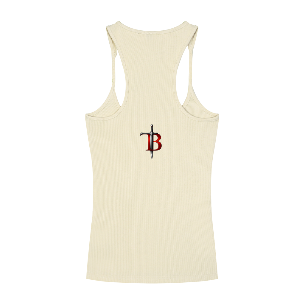 TB Performance Sculpt Ribbed Racerback Tank | Women’s Premium Activewear
