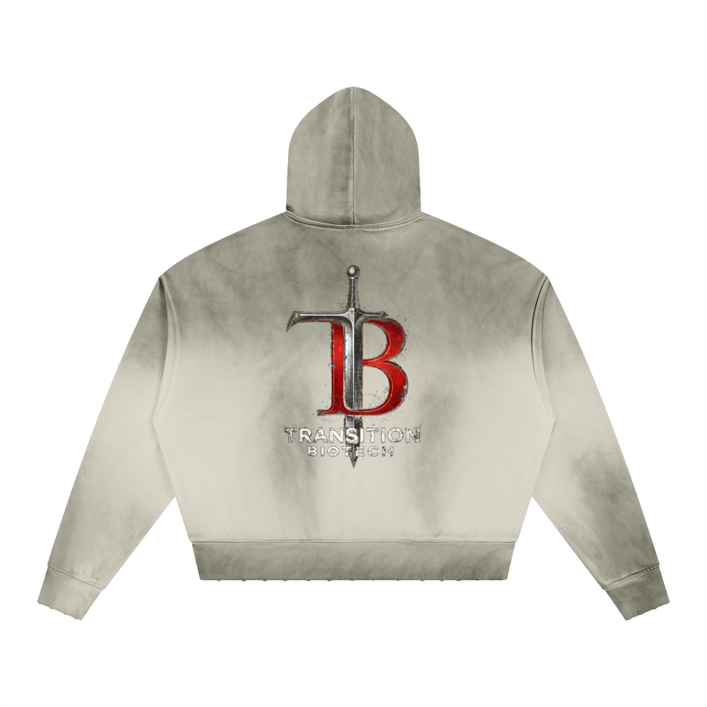 TB Performance Men's Distressed Boxy Hoodie