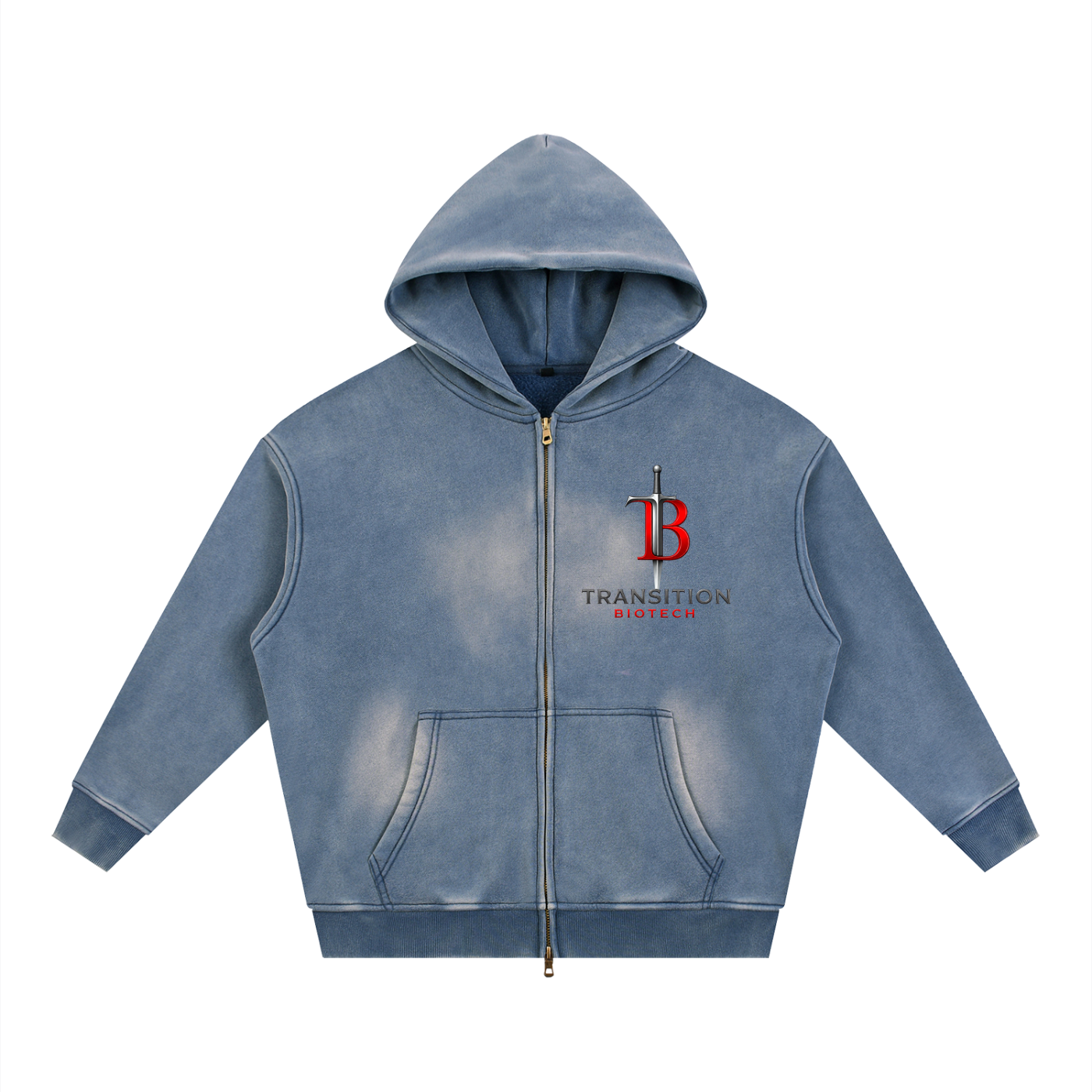 TB Performance Heavyweight Oversized Zip Hoodie