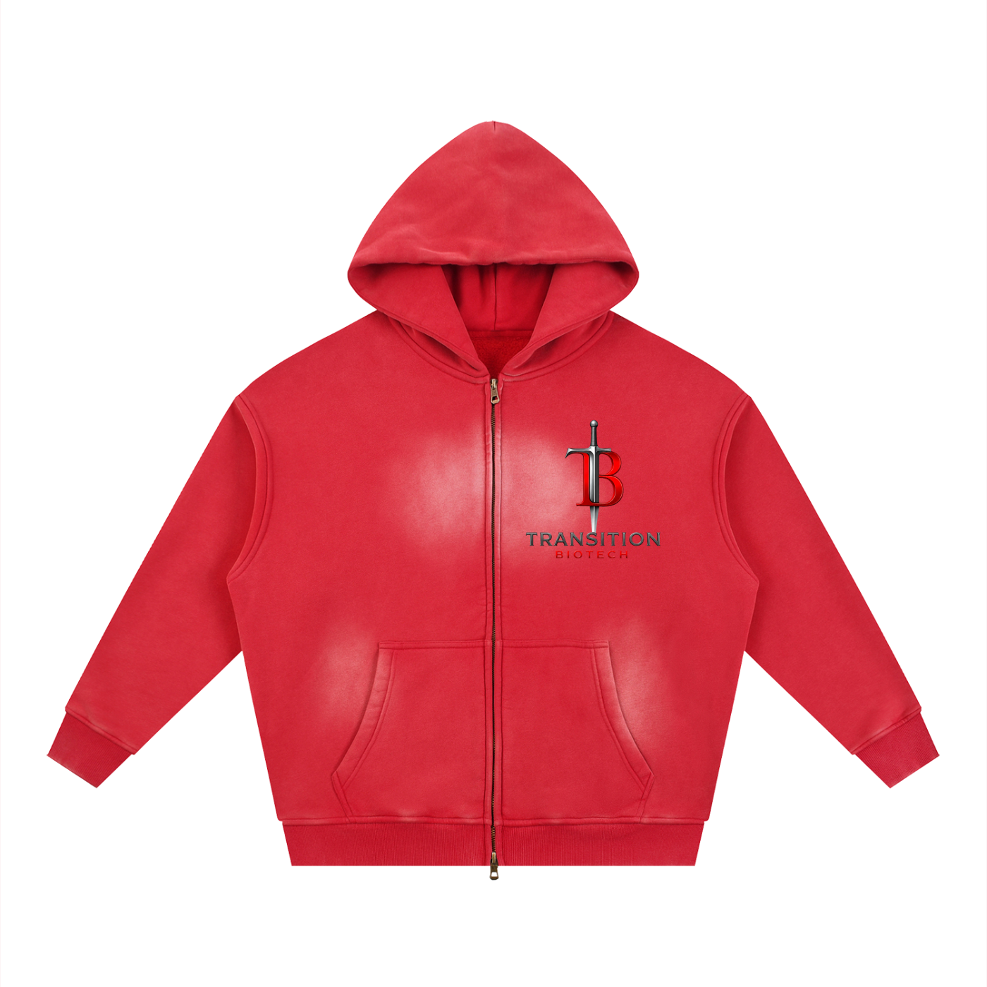 TB Performance Heavyweight Oversized Zip Hoodie