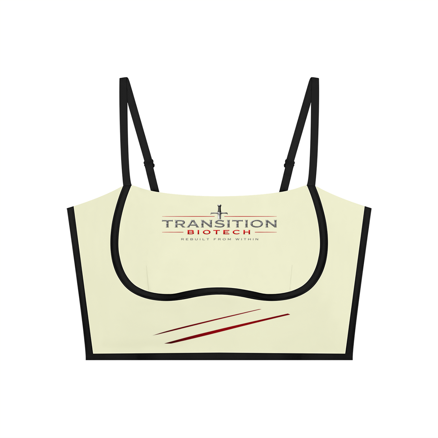 TB Performance Color Block Sports Bra | Women’s Medium Support Training Bra
