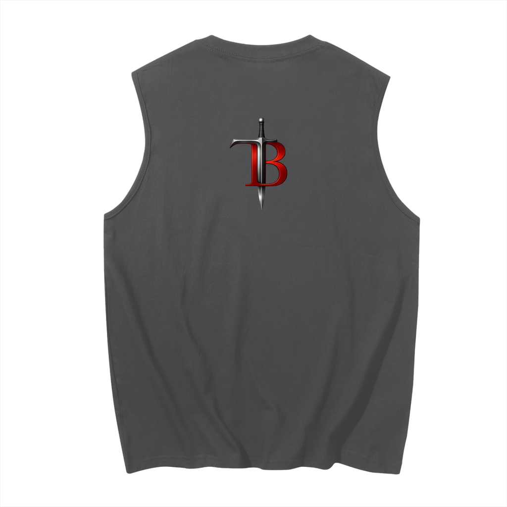 TB Performance Sleeveless Training Tank | Men’s Cotton Gym Tank