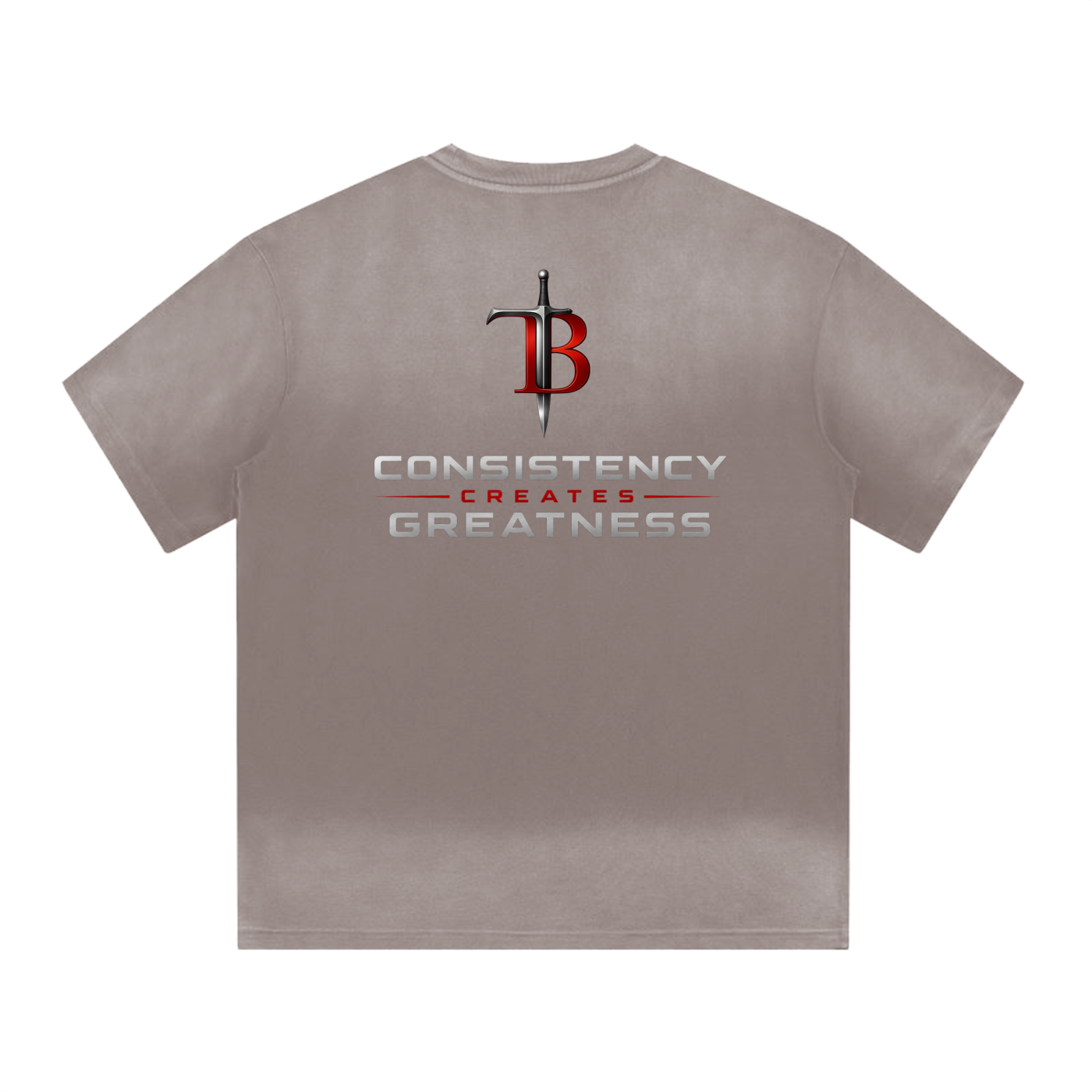 TB Performance "Built Different" Premium Washed Heavyweight T-Shirt