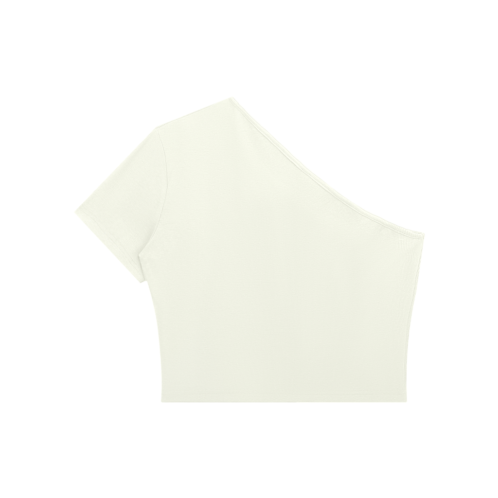 Women's Apex One-Shoulder Crop Tee