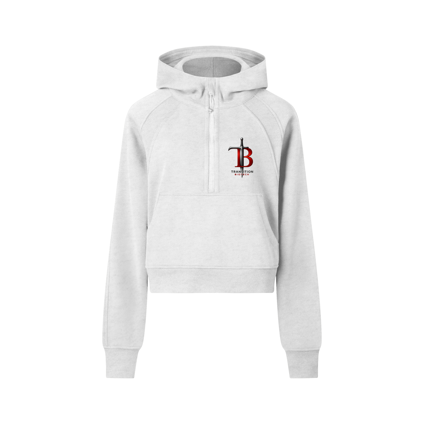 TB Performance Cropped Half-Zip Hoodie | Women’s Performance Pullover