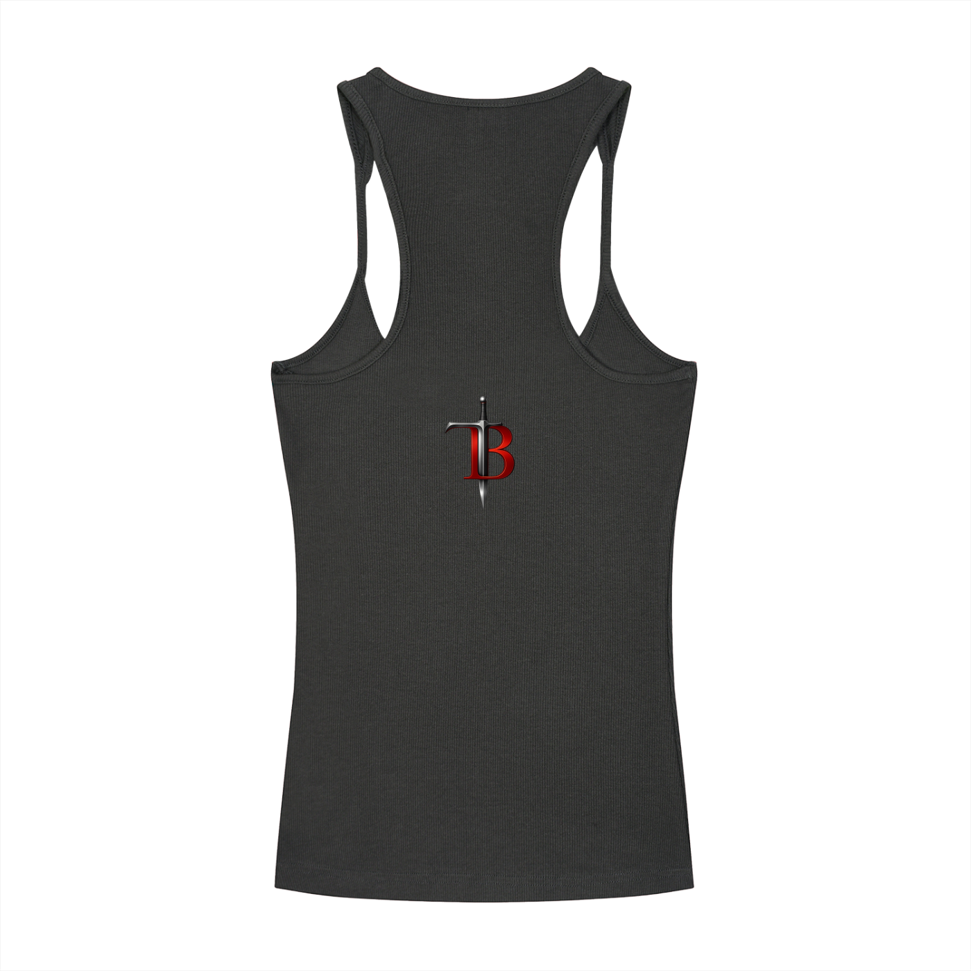 TB Performance Sculpt Ribbed Racerback Tank | Women’s Premium Activewear
