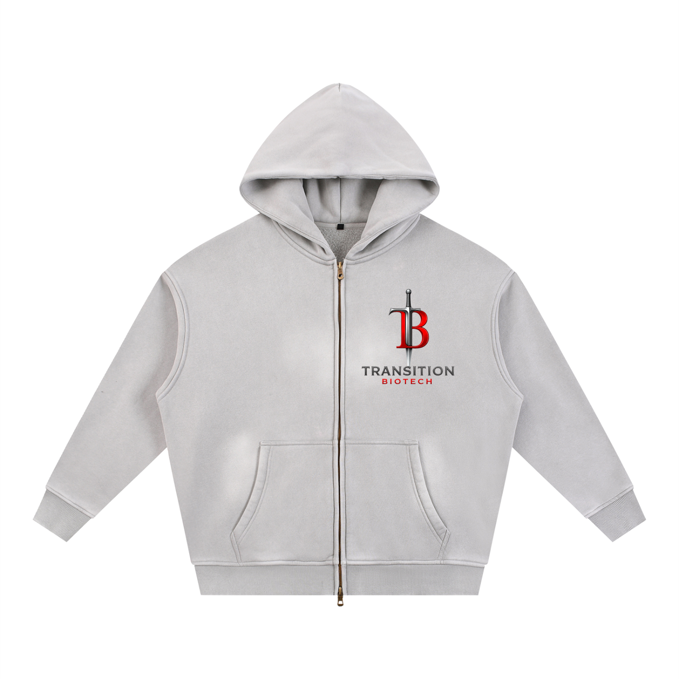 TB Performance Heavyweight Oversized Zip Hoodie