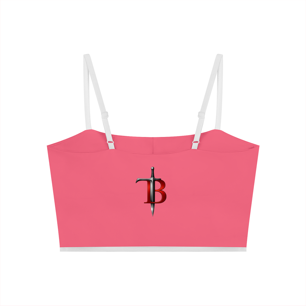 TB Performance Color Block Sports Bra | Women’s Medium Support Training Bra