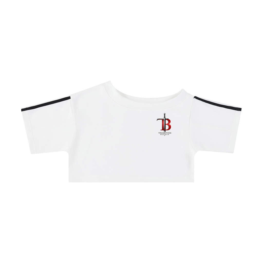 Women's TB Performance Off-Shoulder Crop Tee