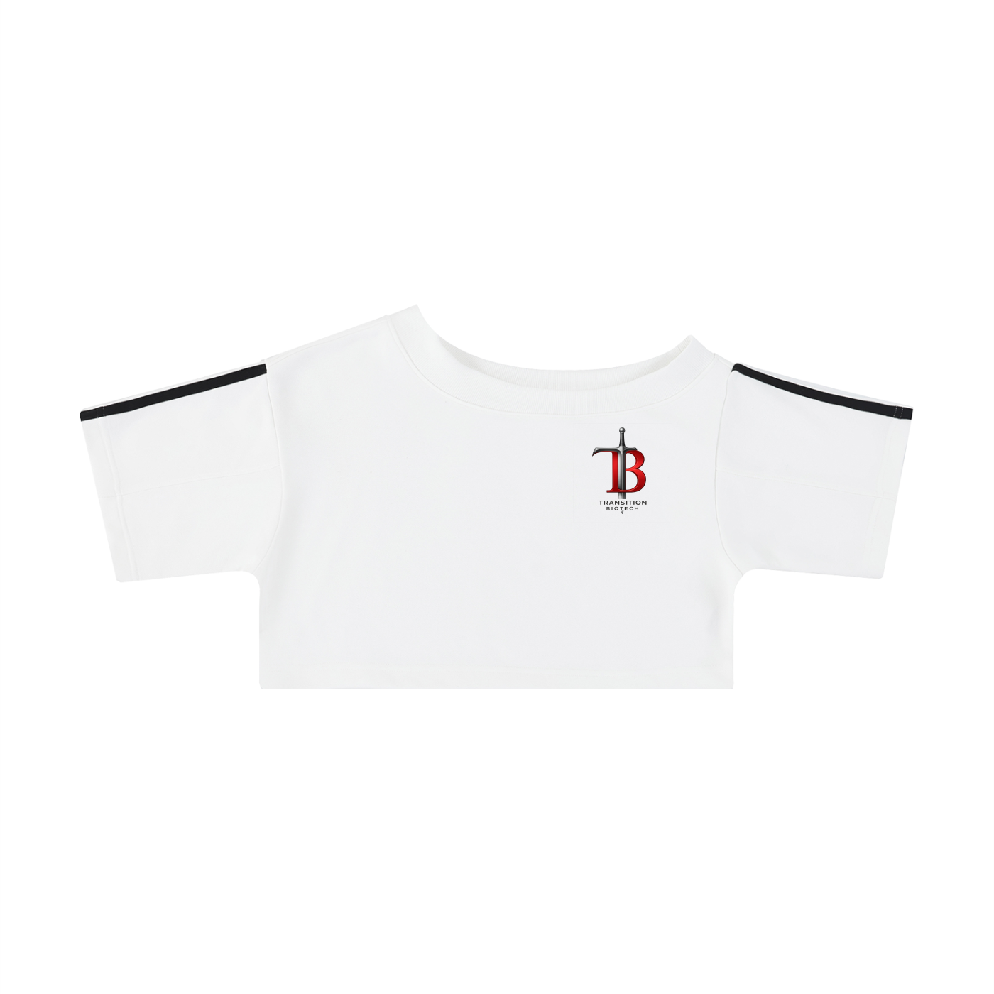 Women's TB Performance Off-Shoulder Crop Tee