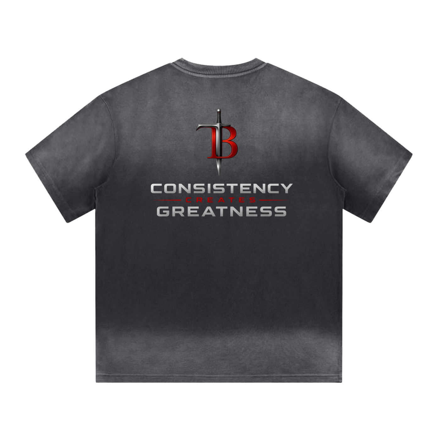 TB Performance "Built Different" Premium Washed Heavyweight T-Shirt