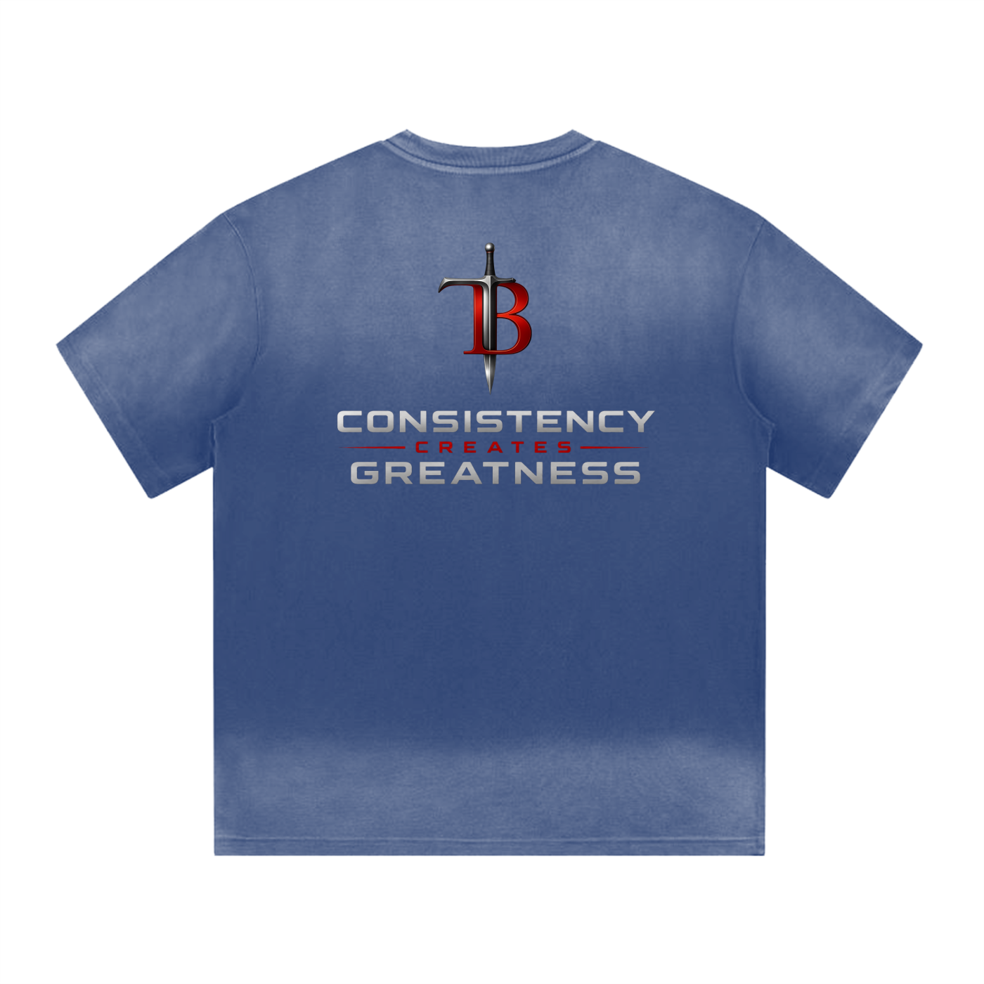TB Performance "Built Different" Premium Washed Heavyweight T-Shirt